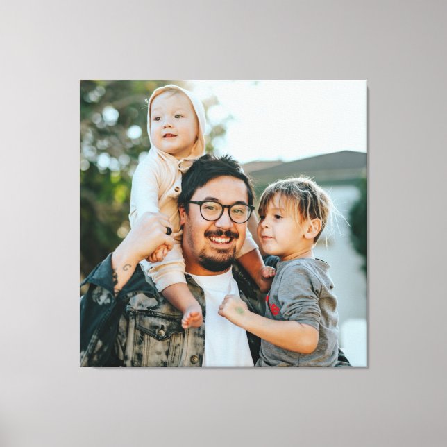 Impressão Em Tela Foto Personalizada (Frente)