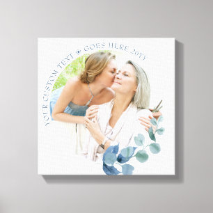 Impressão Em Tela Foto personalizada Eucalyptus deixa quadro botâni