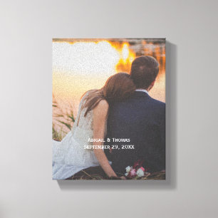 Impressão Em Tela Foto Personalizar Personalização Casamento