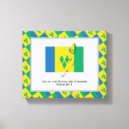 Impressão Em Tela Foto personalizável | Patriótico | PAVILHÃO DE RUA