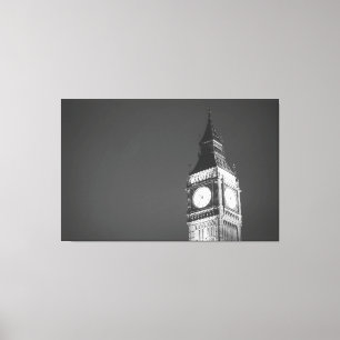 Impressão Em Tela Fotografia Big Ben, Impressão de Tela Extra Grande