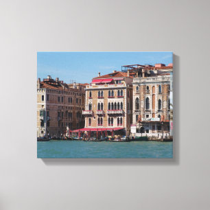 Impressão Em Tela Fotografia branca Veneza Itália