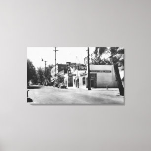 Impressão Em Tela Fotografia da opinião de rua principal de