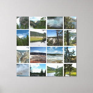 Impressão Em Tela Fotografia da paisagem do Parque Nacional de Yello
