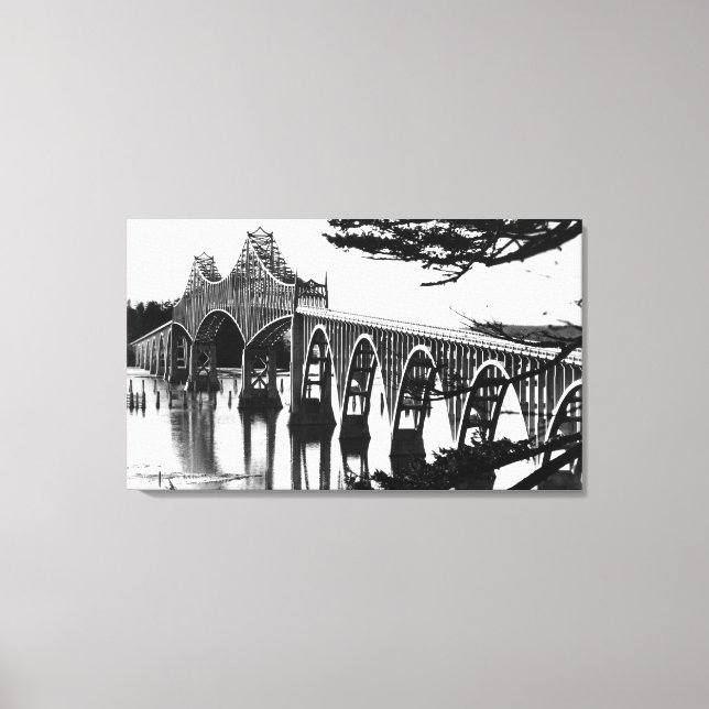 Impressão Em Tela Fotografia da ponte de compartimento de ônibusBord (Frente)