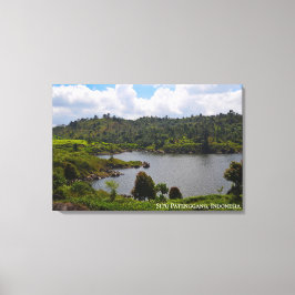 Impressão Em Tela Fotografia de Paisagem de Viagem do Lago Hill Indo