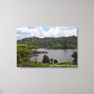 Impressão Em Tela Fotografia de Paisagem de Viagem do Lago Hill Indo