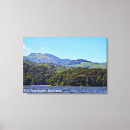 Impressão Em Tela Fotografia de Paisagem de Viagem do Lago Hill Indo