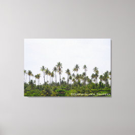 Impressão Em Tela Fotografia de Viagem da Paisagem da Ilha da Palmei