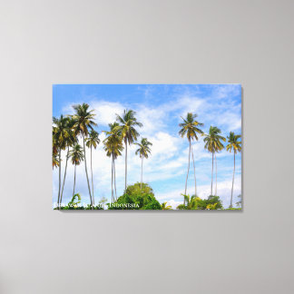 Impressão Em Tela Fotografia de Viagem da Paisagem da Ilha da Palmei