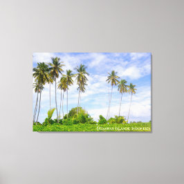 Impressão Em Tela Fotografia de Viagem da Paisagem da Ilha da Palmei