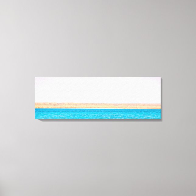 Impressão Em Tela Fotografia do Céu Terrestre Oceânico (Frente)