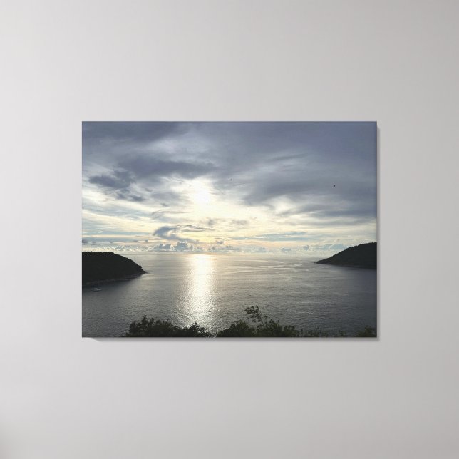 Impressão Em Tela Fotografia do sol (Frente)