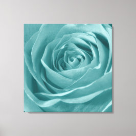 Impressão Em Tela Fotografia Floral Elegante de abstrato Aqua Rosa