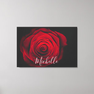 Impressão Em Tela Fotografia personalizada da colheita da rosa verme