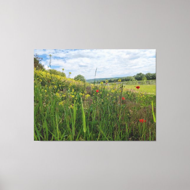 Impressão Em Tela Fotografia primavera (Frente)