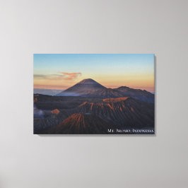 Impressão Em Tela Fotomontanha nascer do sol amanhecer paisagem Indo