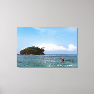 Impressão Em Tela Fotos de Paisagens de Ilhas da Praia do Mar Azul V