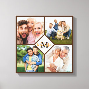 Impressão Em Tela Fotos familiares personalizadas 