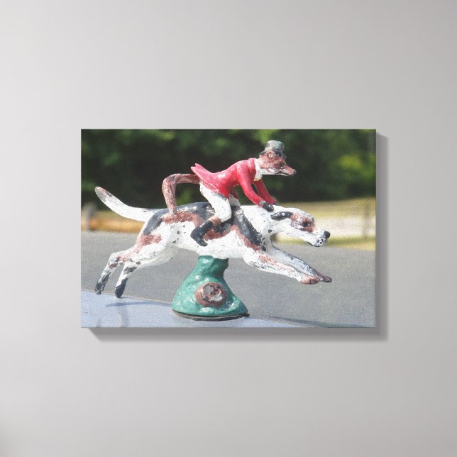 Impressão Em Tela Fox Foxhuning (Frente)