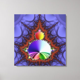 Impressão Em Tela Fractal Journey
