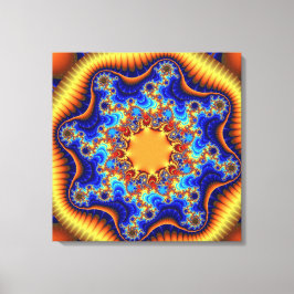 Impressão Em Tela Fractalscópio Celestial