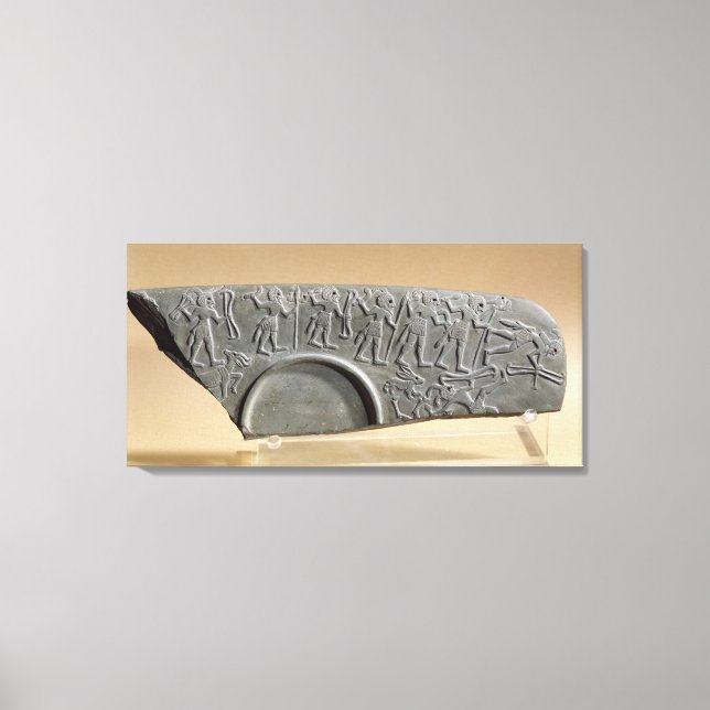 Impressão Em Tela Fragmento da Paleta dos Caçadores (Frente)