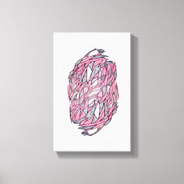 Impressão Em Tela Fragments of Light – Modern Geometric Abstract Ca