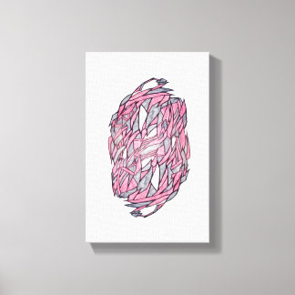 Impressão Em Tela Fragments of Light – Modern Geometric Abstract Ca