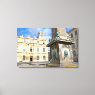 Impressão Em Tela França, Arles, Provence, Place de la