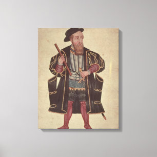 Impressão Em Tela Francisco de Almeida, ilustração