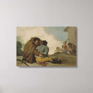 Impressão Em Tela Francisco Goya - Friar Pedro Binds El Maragato