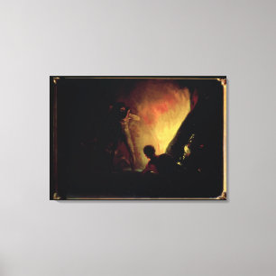 Impressão Em Tela Francisco Jose de Goya y Lucientes o Pyre, c.1