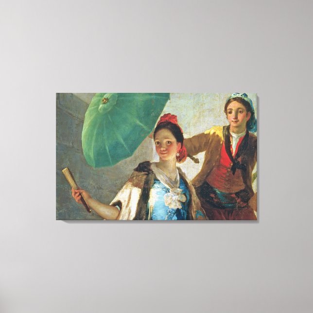 Impressão Em Tela Francisco Jose de Goya y Lucientes | Parasol, (Frente)