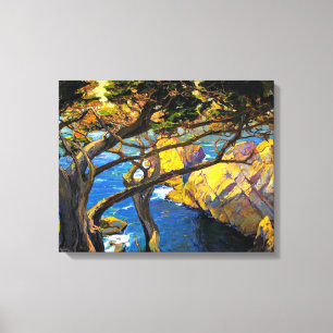 Impressão Em Tela Franz Bischoff - Árvores do Nascer Esquerdo, Monte