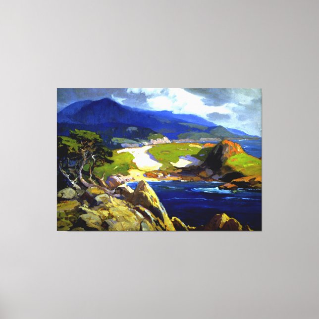 Impressão Em Tela Franz Bischoff - Cypress Green (Frente)