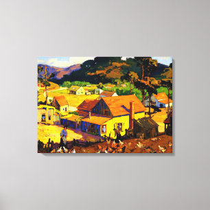 Impressão Em Tela Franz Bischoff - Tarde Idyl, Cambria