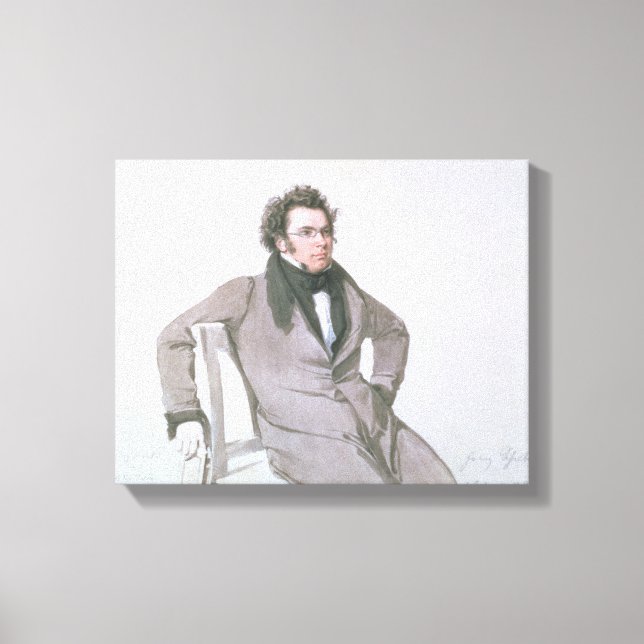 Impressão Em Tela Franz Schubert , 1825 (Frente)