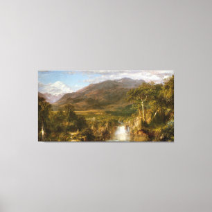 Impressão Em Tela Frederic Edwin Church - Coração dos Andes 