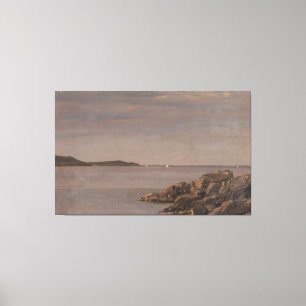 Impressão Em Tela Frederic Edwin Church - Ilha do Deserto, Maine
