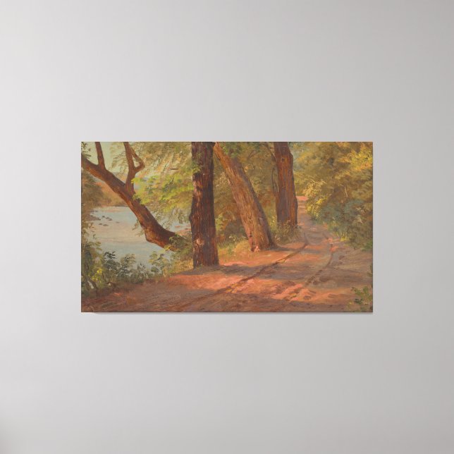 Impressão Em Tela Frederic Edwin Church - Landscape from North Ameri (Frente)