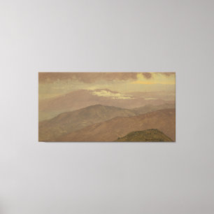 Impressão Em Tela Frederic Edwin Church - Paisagem da América do Nor