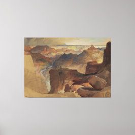 Impressão Em Tela Frederic Edwin Church - View from Powell's Plateau