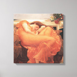 Impressão Em Tela Frederic Lord Leighton Flaming June Square Art