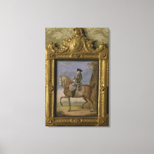 Impressão Em Tela Frederick II a cavalo