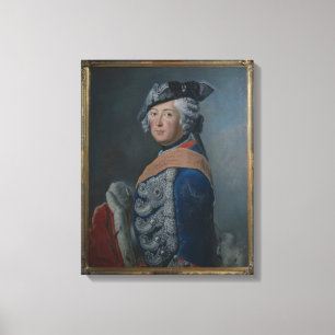 Impressão Em Tela Frederick II o excelente de Prússia, depois de