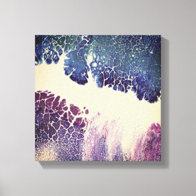 Impressão Em Tela Frente do Oceano (Frente)