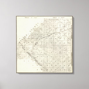 Impressão Em Tela Fresno County, Califórnia 25