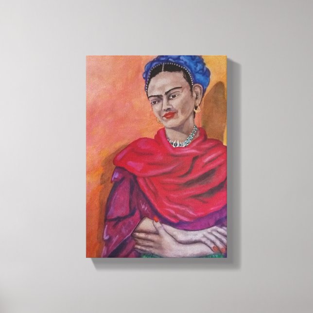 Impressão Em Tela Frida Kahlo (Frente)