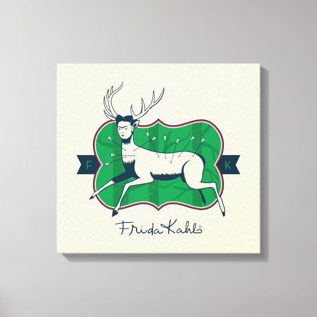 Impressão Em Tela Frida Kahlo | Feridos (Frente)